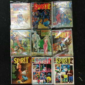 The Spirit Will Eisner Comic Book Graphic Novel Issue #5 -#13 Lot of 9 Issues